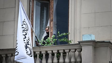 the flag of the Islamic Emirate of Afghanistan