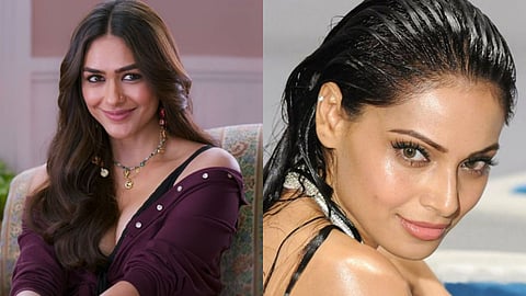 Actor Mrunal Thakur and Bipasha Basu