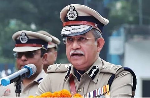 Image of newly appointed Satish Golcha as the Delhi commissioner of police 