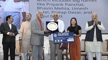  National Sports Day: Gujarat CM felicitates athletes and coaches in Ahmedabad