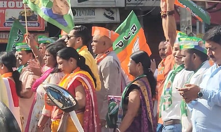 BJP MLC Sanjay Mayukh said people themselves had come forward in protest, and the public of Bihar will respond accordingly to the remarks made against PM Modi's late mother.