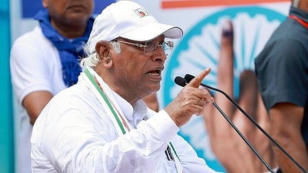 Image of Congress National President Mallikarjun Kharge