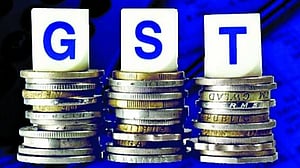 GST blocks and coins.