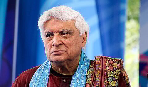 Image of lyricist javed Akhtar at 2025 Jaipur literature festival
