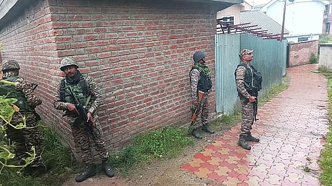 Army officers in kashmir