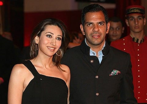 image of Karisma Kapoor and her former husband Sunjay Kapur