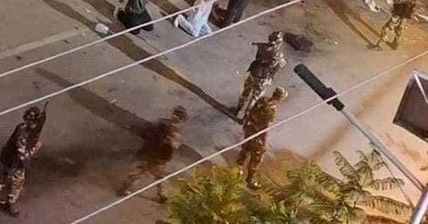 The army also asked for public cooperation, urging people to not engage in or support destructive acts.