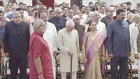 Jagdeep Dhankhar attends Vice-Prez's oath ceremony; marks his first ‘public appearance’ after exit