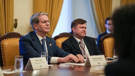 The officials said the US has already moved ahead with punitive tariffs on nations that continue importing Russian oil,