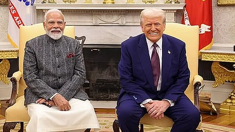 Image of Trump and Modi 