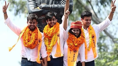 The new DUSU President-elect, Aryan Maan, secured 28,841 votes as compared to the NSUI candidate Joslyn Nandita Choudhary's 12,645 votes. He will take over the top post from NSUI's Ronak Khatri, who won the post last year.

