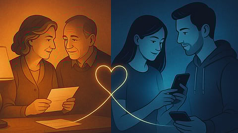 The ancient, elusive and universal emotion of love has always been the quiet pulse of human connection. The essence of love - connection, trust, and choice - remains timeless.