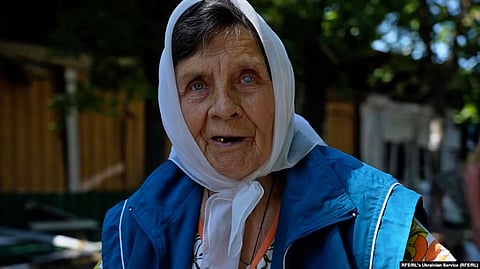 Shopping for groceries involves the risk of life for residents of Kostyantynivka, a former industrial city now in ruins.
