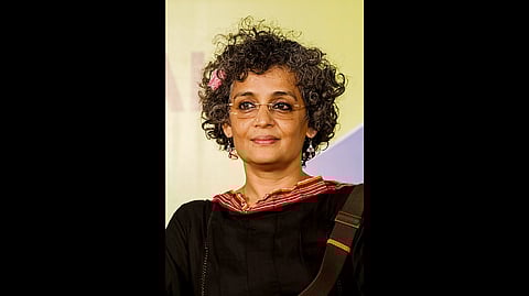 As a child, Arundhati was so afraid she would be held responsible for Mrs Roy’s death if she suffered a fatal asthma attack she found herself breathing for her mother, becoming a “valiant organ-child”.

