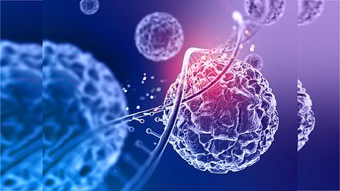 Grapical image of cancer cell