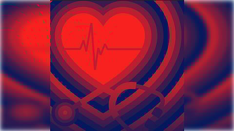 Graphical image of heart