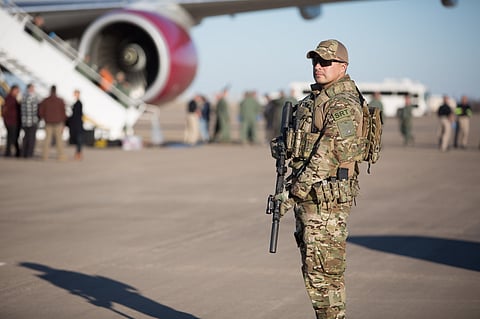 A US officer overseeing deportations in the US