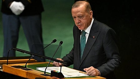 Turkish President Recep Tayyip Erdogan Addressing UNGA