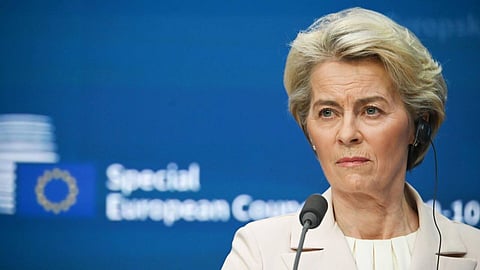Image of EU Commission President Ursula von der Leyen 