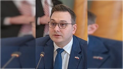 Czech Foreign Minister Jan Lipavsky