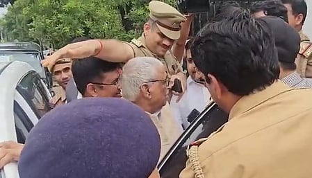 The visit comes in the wake of recent tensions in Bareilly over the controversial ‘I Love Muhammad’ slogan row.


