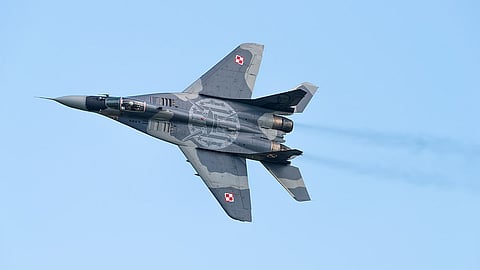 Image of a fighter plane