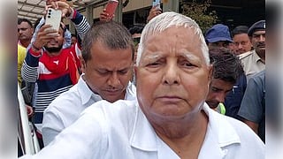 Rashtriya Janata Dal chief Lalu Prasad Yadav 