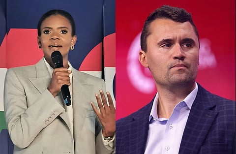 Image of Candace Owens and Charlie Kirk 