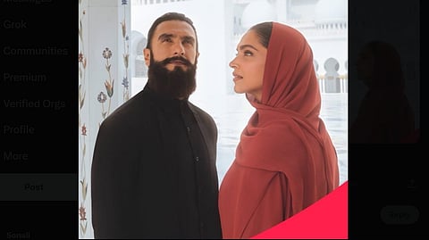 Ranveer and Deepika collaborates in the "Mera Sukoon" campaign of Abu Dhabi tourism, Deepika Padukone in a Hijab