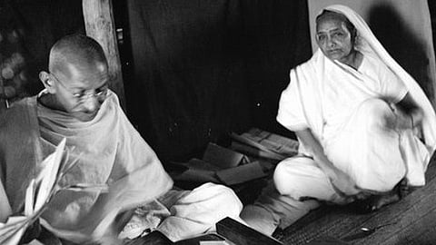 Mahatma Gandhi and Kasturba Gandhi
