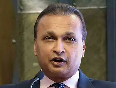 Ashok Pal giving a speech