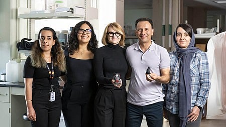 researchers are shown 