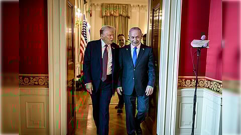 Trump with Netanyahu