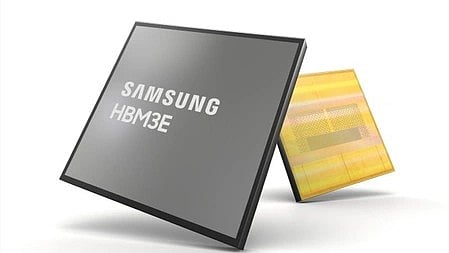 Graphical image of Samsung chip