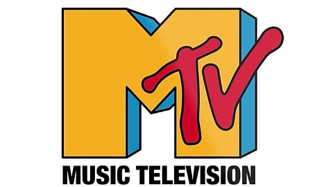 MTV logo with music television full form written in it