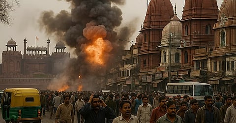 पुरानी दिल्ली, लाल किला, धमाका 