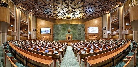  Glimpses of the new Parliament Building, in New Delhi