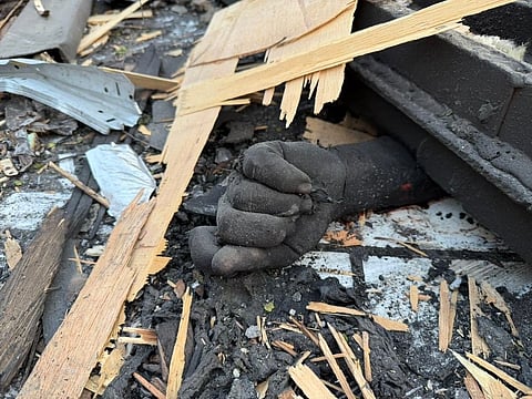 Pakistan's military airstrikes at Afghanistan's rehabilitation centre left 400 dead and 250 injured, according to Afghanistan government's deputy spokesperson Hamdullah Fitrat. Fitrat shared this image on X, with the caption: "The Hospital of Hope turned into slaughterhouse" (translated from Pashto). 