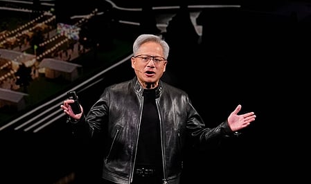 Nvidia CEO highlights closer ties as Samsung unveils HBM4E chip