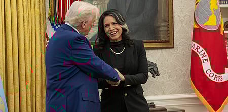 Tulsi Gabbard backs Trump as counter terrorism chief quits over Iran war