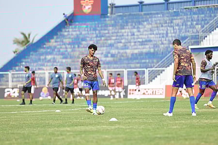 Chanmari FC face Shillong Lajong, Sreenidi Deccan eye top spot in the Indian Football League (IFL) 2025-26 in matches to be played at Aizawl and Hyderabad on Thursday. Photo credit: AIFF