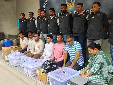 China-linked fake currency racket busted in Ahmedabad; Rs 2.38 cr seized,