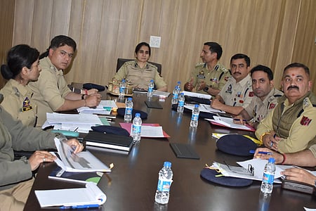 J&K Police hold crime review meeting, to intensify checking in Reasi