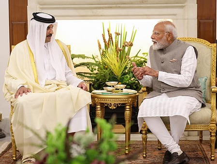 ‘In solidarity with Qatar’: PM Modi condemns attacks on energy infrastructure in West Asia​ (Photo: @narendramodi/X)