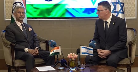 EAM Jaishankar, Israeli counterpart Sa