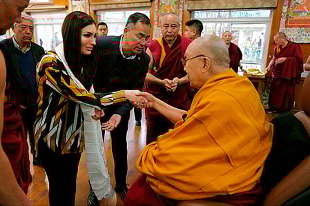 Loomer meets Dalai Lama, lauds him for standing firm against threats to freedom