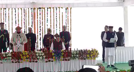 Uttarakhand Cabinet led by Dhami expanded; five new ministers sworn in