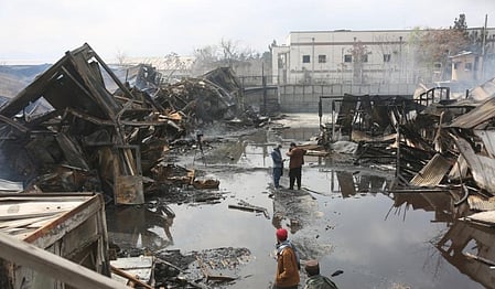 Aid agency says over 115,000 Afghans displaced amid Pakistan