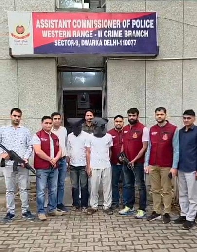 Delhi Crime Branch nabs Nandu Gang sharpshooter, arms supplier in coordinated crackdown