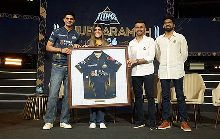 Gujarat Titans’ ‘Shubharambh 2026’ sets tone for upcoming Indian Premier League (IPL) 2026 season built on legacy and belief . Photo credit: Gujarat Titans